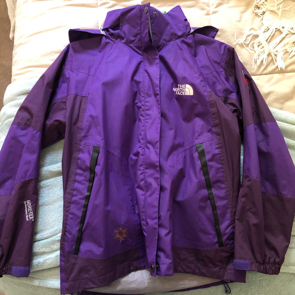 The North Face rain jacket